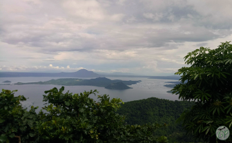 Mt. Taal and Lake view.